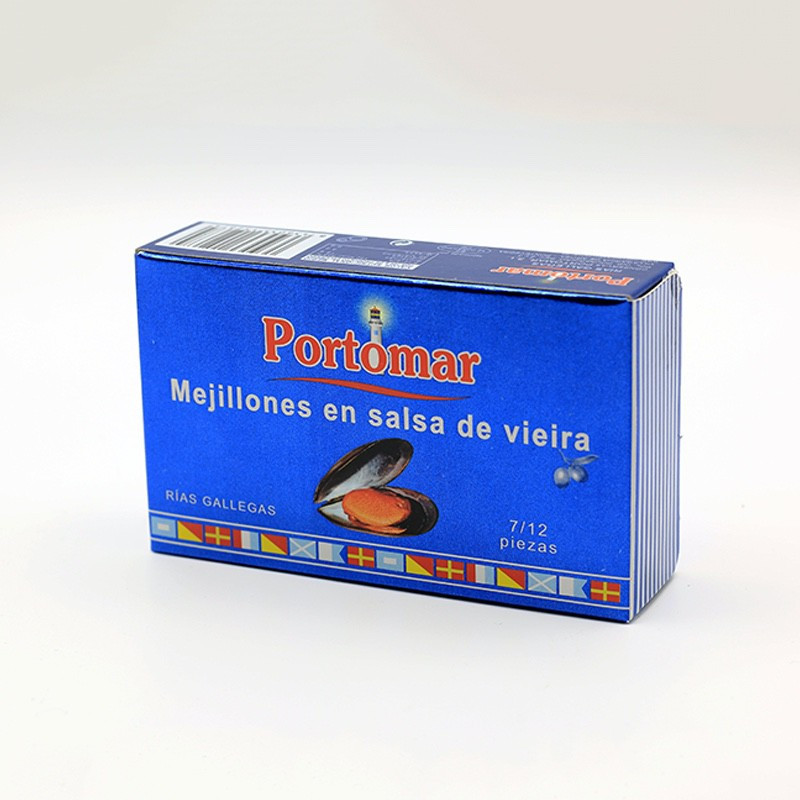 MEJILLONES EN SALSA VIEIRA 8/12 R. GALLEGAS OL-120